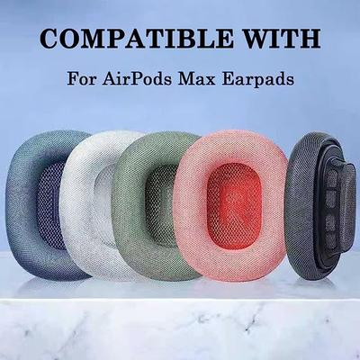 Ear Cushions for Airpods Max Headphones Replacement Ear Cushion Covers Made of Mesh Fabric and Memory Foam