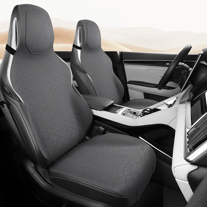 Flip Fur Car Seat Cover Thin Non-slip Breathable One-piece Four Seasons General Motors Seat Cushion