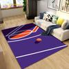 3D Basketball Basketball Cour Area Rug,Carpet Rug for Living Room Bedroom Sofa Doormat Decoration,Kids Play Non-slip Floor Mat
