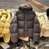 Short Hooded Parkas Coats Thicken Warm Down Cotton Jacket Women's Winter Fashion Chic Top Loose Bread Outerwear Female