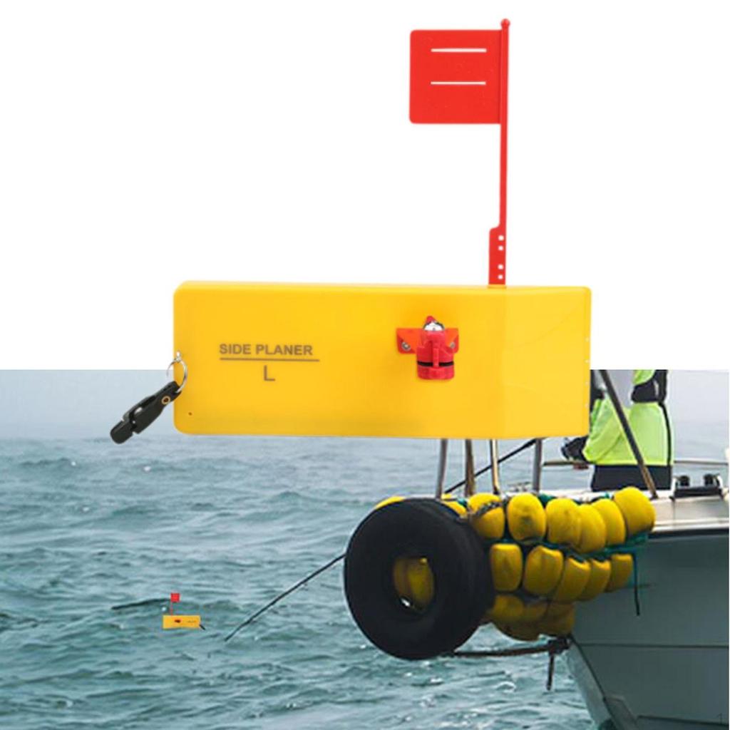 Accesoriu pentru plăci de rindeau de pescuit cu sistem de steag cu arc Mediu, rezistent, cu prindere rapidă