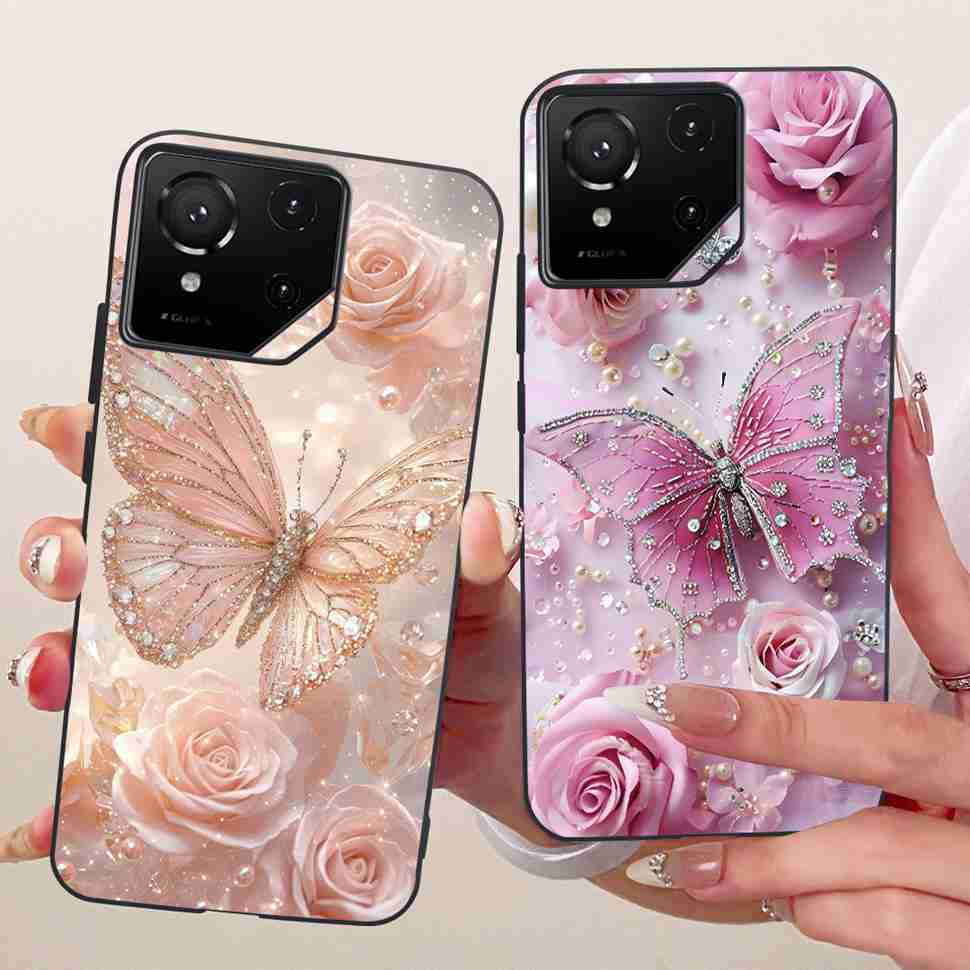 For Asus ROG Phone 9 5G Case Popular Pattern Painting Silicone TPU Black Cover For Asus ROG Phone 9Pro 9 PRO 5G Phone Cases Capa
