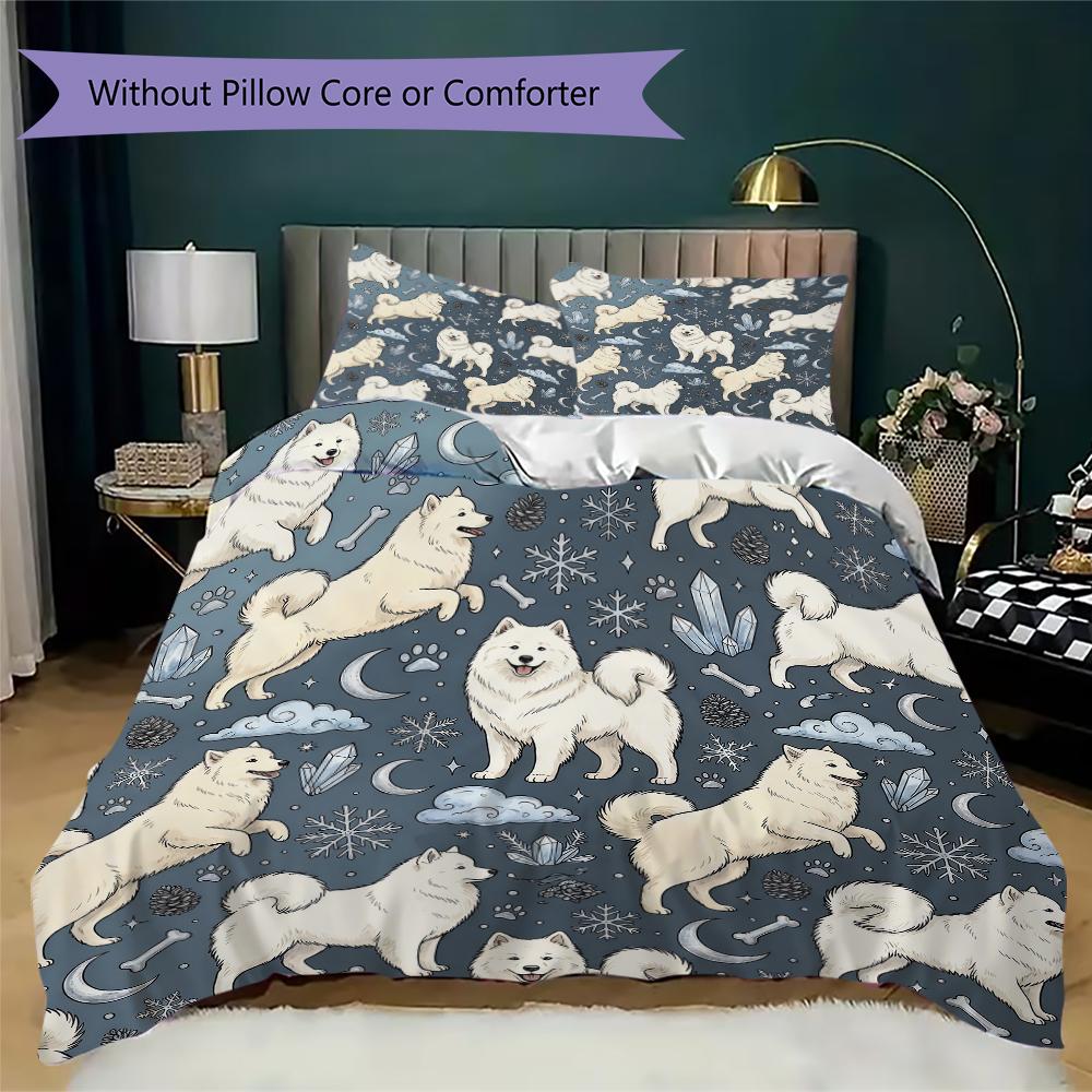 Vintage Pattern Bedding uilt Set uilt Cover Pillowcase Home Decoration Birthday Gift (1 * duvet cover + 2 * pillowcase without core)