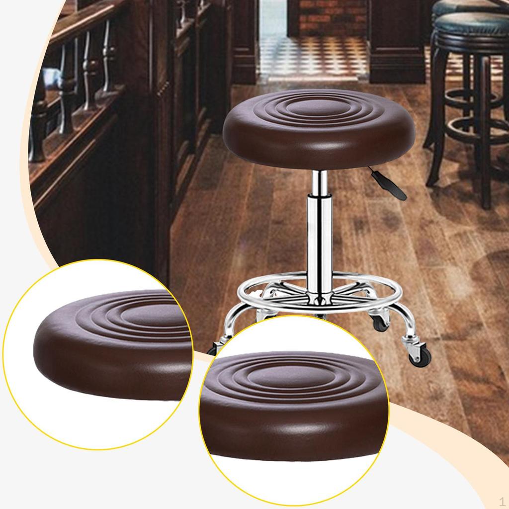Stool Chair Seating Part,Easy to Clean Kitchen Supply Easy Installation,Replacement Accessory