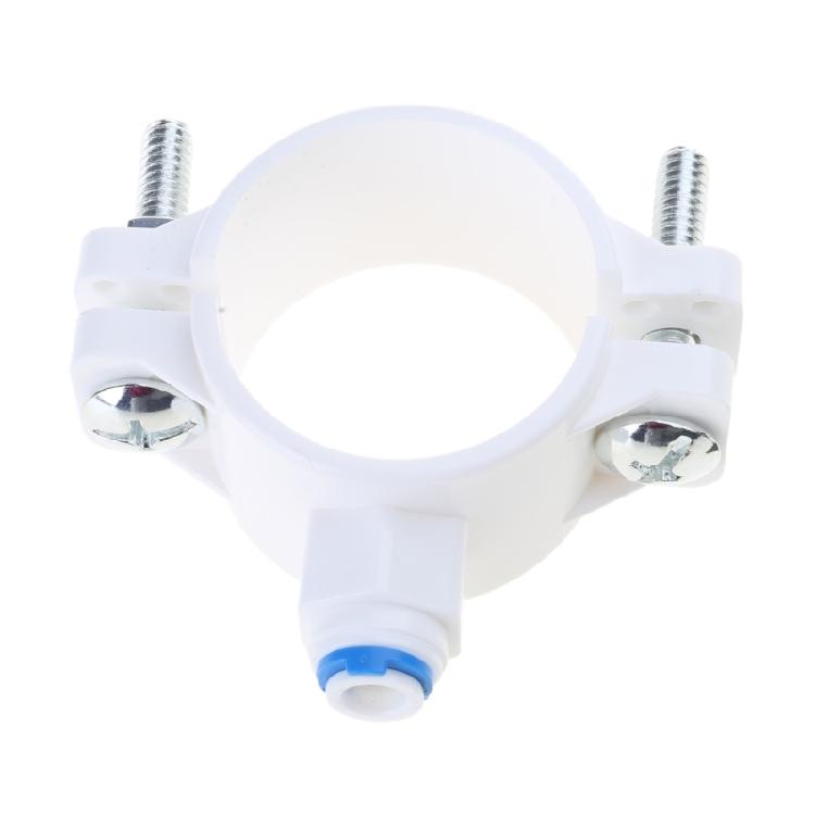 Durable & Anti-oxidant 40mm Drain Waste Water Pipe Clamp Saddle Clips 1/4" Hose