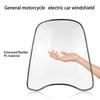 Scooter Windscreens Motorbike Wind Deflector With Adjustable Bracket Motorcycle Windshield Motorcycle Accessories