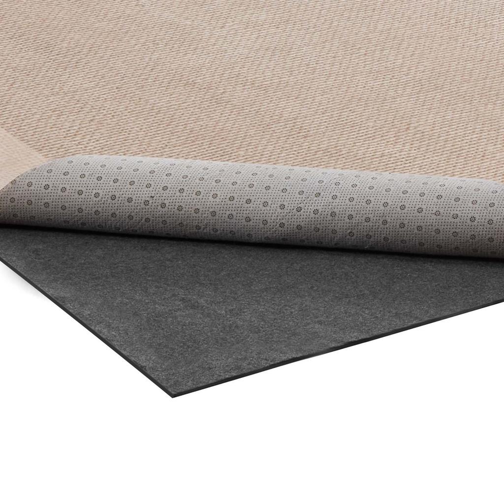 Rug Pad 0.91 x 1.52 m, Non-slip Carpet Area Pad, Rug Mat Padding with Dual Surface Felt Cushion & Rubber Gripper, Hardwood Floor Protection for All