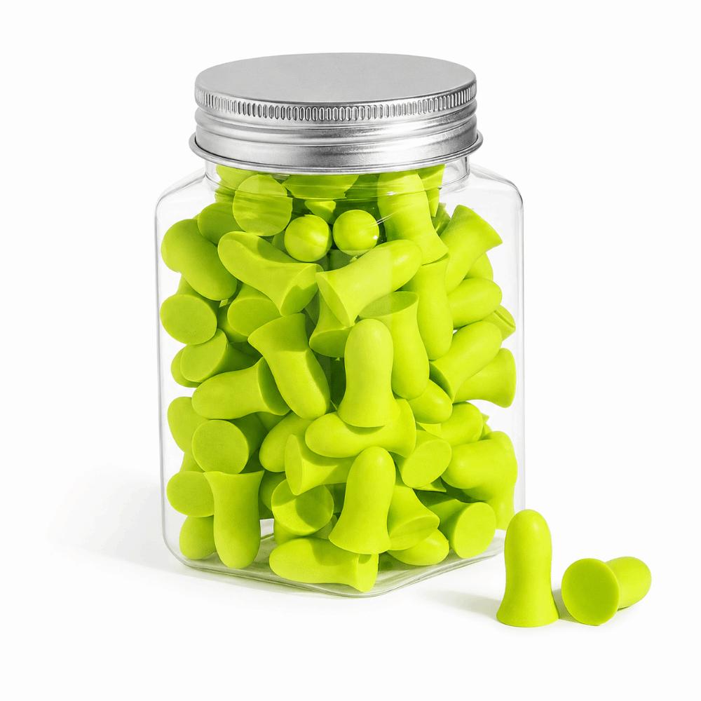 60/120PCS Sponge Sleeping Ear Plugs Multicolor Travel Earplugs Student Dormitory
