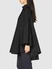 Double Standard Clothing Free Size Water-Repellent Poncho, 0207-240-203, Women's, Black, Japan,