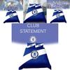 Chelsea Football Fan Gift Duvet Cover Set With Soft Polyester For Double Bed Bedroom Decor