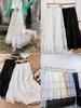 2025 A/W Retro Lace Patchwork Midi Skirt - Japanese/Korean Style