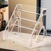 Card and Greeting Card Jewelry Transparent Desktop Storage Rack Assembly, Star Card Flower Shop Gift Shop Storage Display Rack
