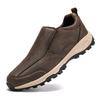 Skórzane Męskie Lekkie Outdoorowe Buty do Chodzenia Baleriny Rekreacyjne Do Pracy Mokasyny Męskie Casualowe Treningowe do Pieszych Wędrówek Buty do Biegania