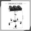 Poggiapiedi per Pedicure Sgabello per Piedi per Manicure Uso Commerciale Strumento Pratico Robusto Accessori per Salone Casa Altezza Regolabile Versatile