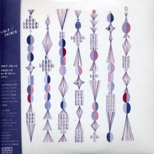 

CD WOLF PARADE - Apologies to the Queen Mary PCD23709 Japan Rock Used
