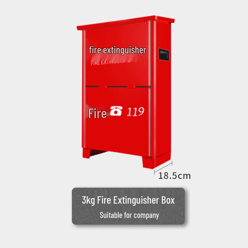 Linpan Curved Fire Extinguisher Empty Box 1