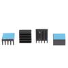 10pcs 8.8*8.8*5mm Aluminum Heatsink Radiator Cooler With Tape Applied