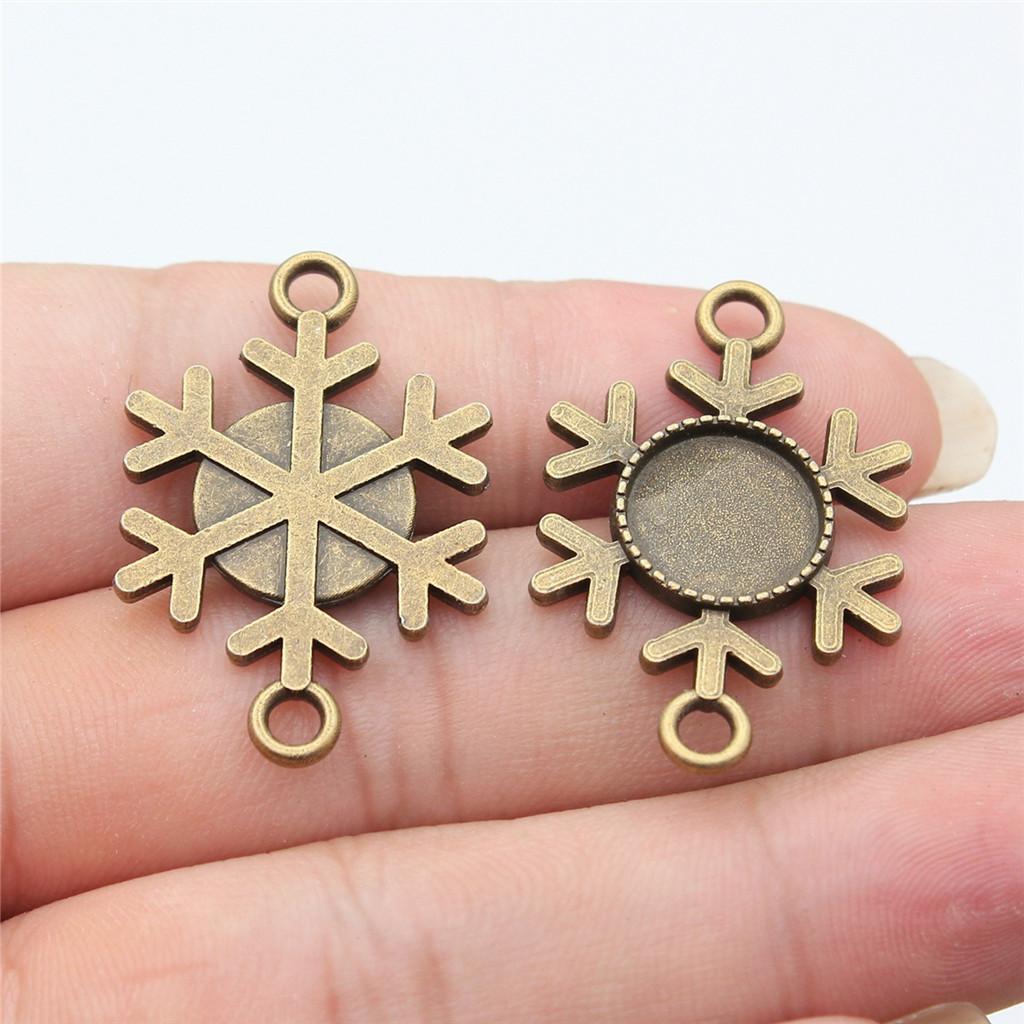 Accessories Parts Fit Round 8-15Mm Glass Cabochon Base Setting Tray Wedding Jewelry Findings QA016