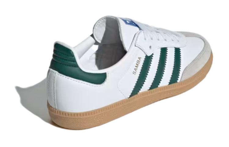 adidas Samba OG White Collegiate Green Gum Kids IE1331