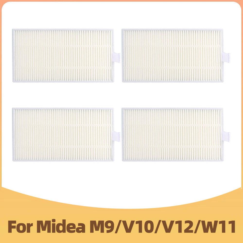 

Подходит для робота-пылесоса Midea M9 / V10 / V12 / W11, HEPA-фильтр, запасные части, аксессуары, сменные расходники