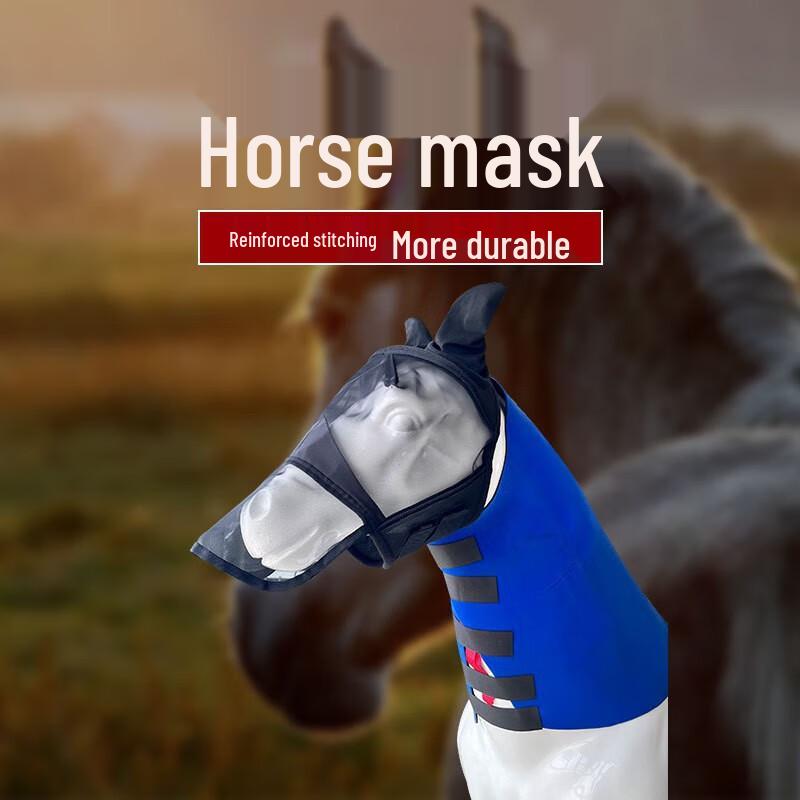 

WEZHO Breathable Horse Fly Mask with Velcro