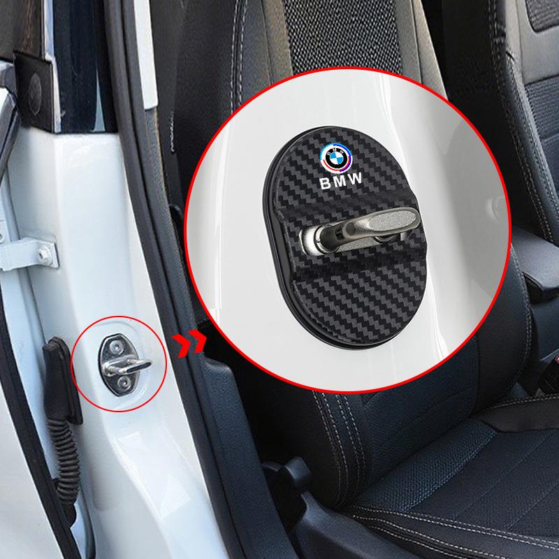 ABS Car Door Lock Anti Rust Protective Cover Car Door Lock Covers Protection For BMW 50th F30 F10 E90 E60 E39 E36 E87 E92 X6 GT jbvr38