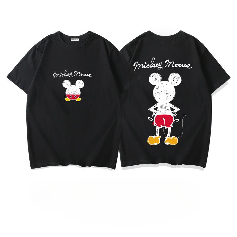 Little Daisy Short-sleeved T-shirt for Boys and Girls, Breathable and Comfortable Half-sleeved T-shirt, Pure Cotton