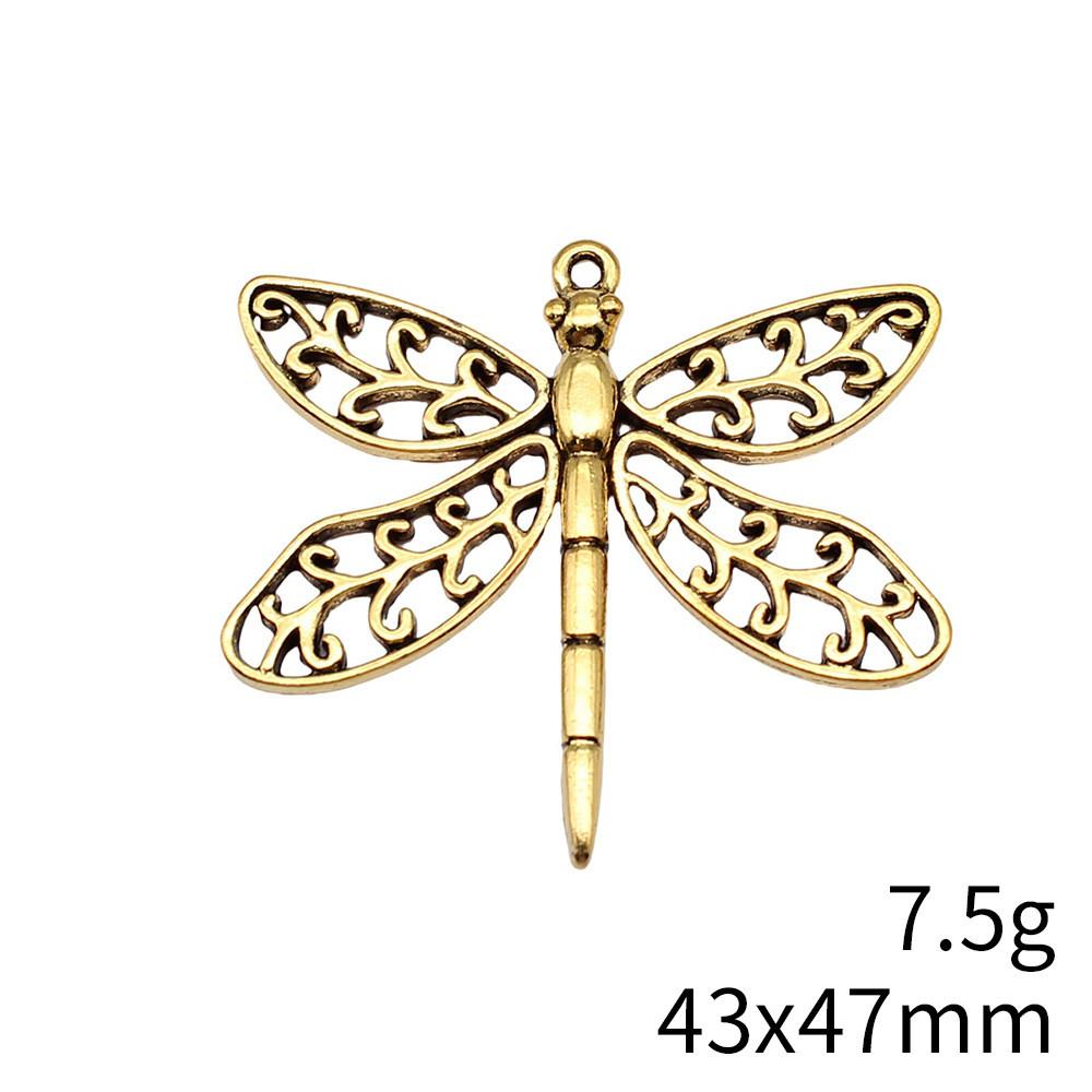 Birthday Gifts Charms Bracelet Italian Dragonfly Charms Pendant Backpack Pendant Accessories