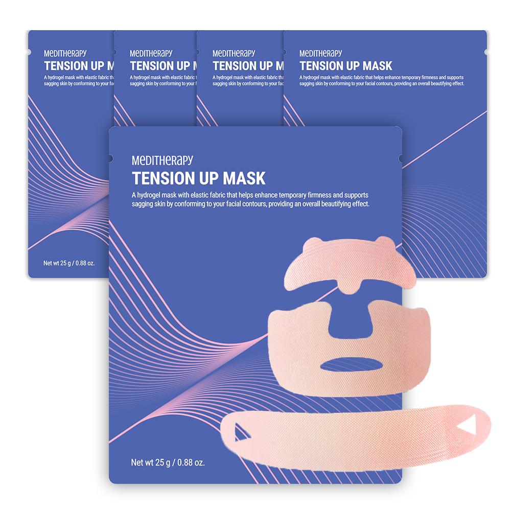 Medi Therapy Full Face Lifting Tension Up Mask – Intensive Firming & Contouring Care, Korean