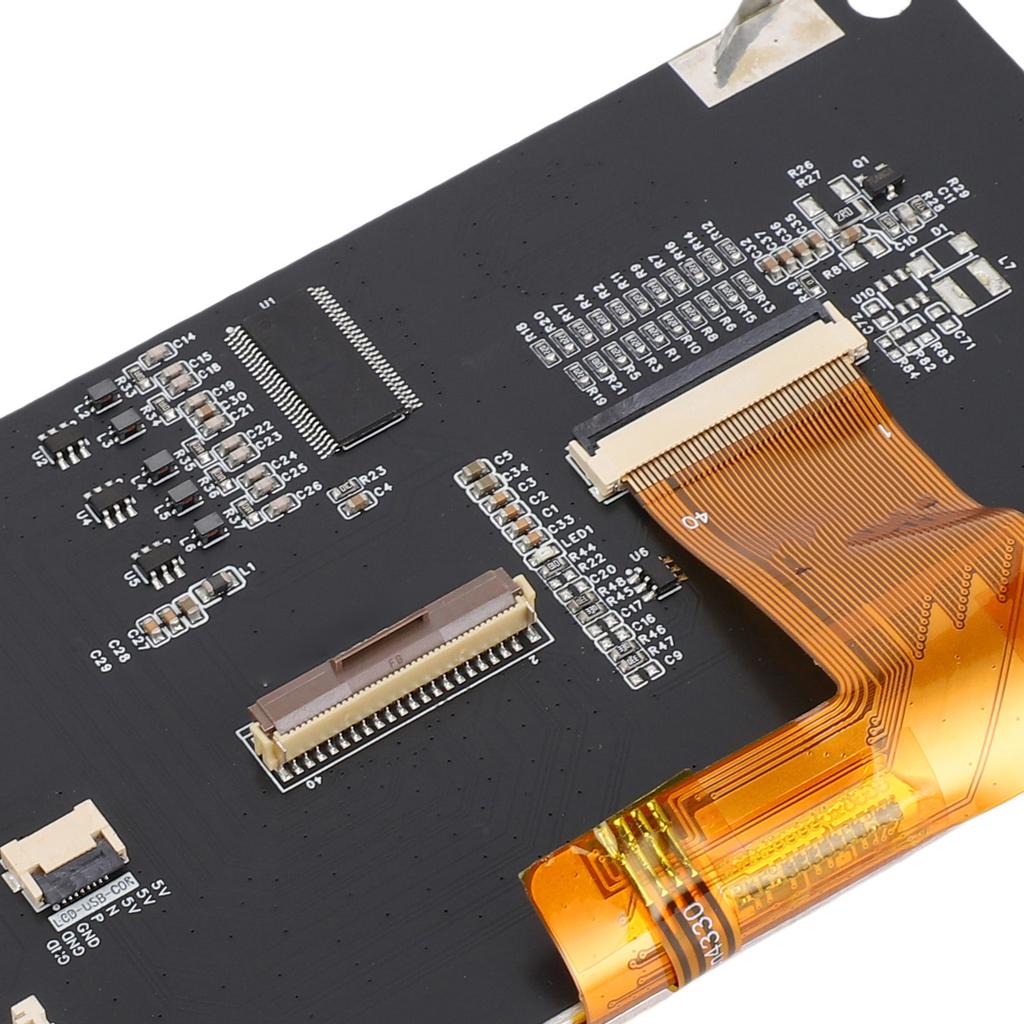 3D Printer Touch Screen Assembly Fit for FlashForge Adventure 5M Pro 4.3in LCD Display Panel Driver Board Replacement Control Component
