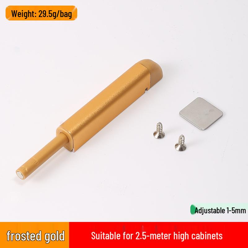 Heavy-Duty Concealed Magnetic Push Latch for Aluminum Alloy Cabinet and Wardrobe Doors