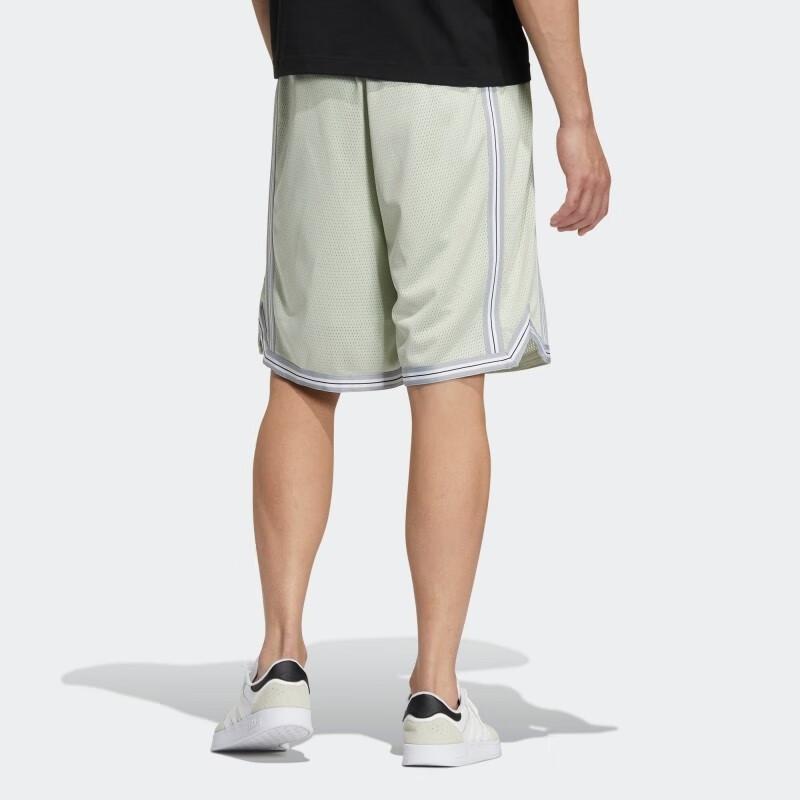 Adidas Neo Letter Logo Printed Breathable Casual Shorts Men shorts Beige HM2048