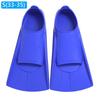 Swimming Training Fins Swimming Flippers Comfortable Floating Flippers Non Slip Diving Shoes Portable for Kids Girls Boys Adults