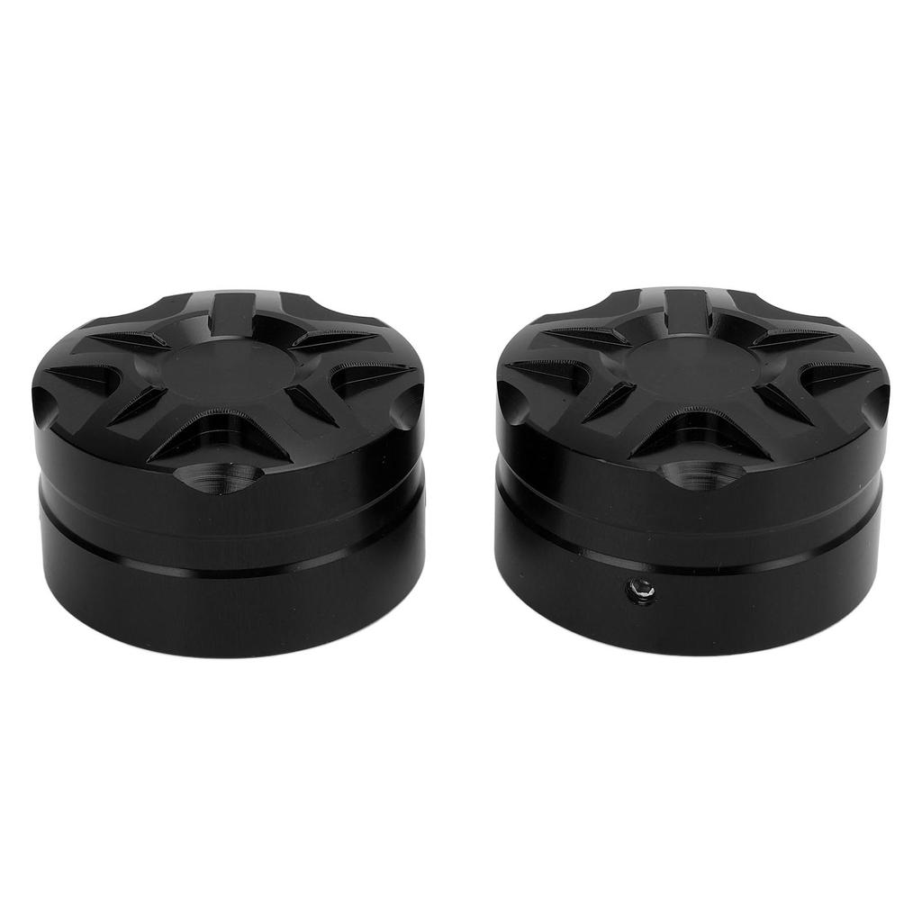 2Pcs Motorcycle Windshield Lift Switch Cover with Wrench Aluminum Alloy Windshield Lift Switch Decorative Cap