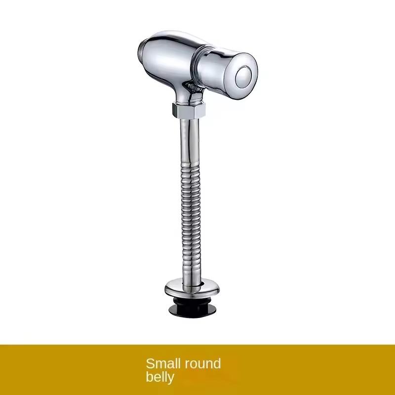 Brass Manual Delay Flush Urinal Flush Valve with Time Flow MUOBO Brand Wall-Mounted Installation Eco-Friendly Design