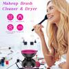 Portable Electric Makeup Brush Cleaner Automatic Brushes Washing and Drying Machine with Built In Silicone Bumps 2
