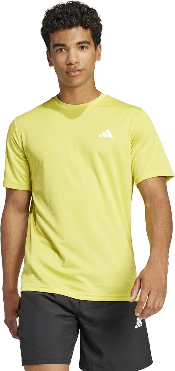 

adidas Train Essentials Футболка с коротким рукавом для тренировок, для поля/бега, серная, J/3XL (nqe20-jc5192)