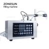 ZONESUN Pompa a membrana di riempimento liquido GFK280 Riempitore per bottiglie Controllo digitale per vino Cosmetici Olio Bevande Lozione