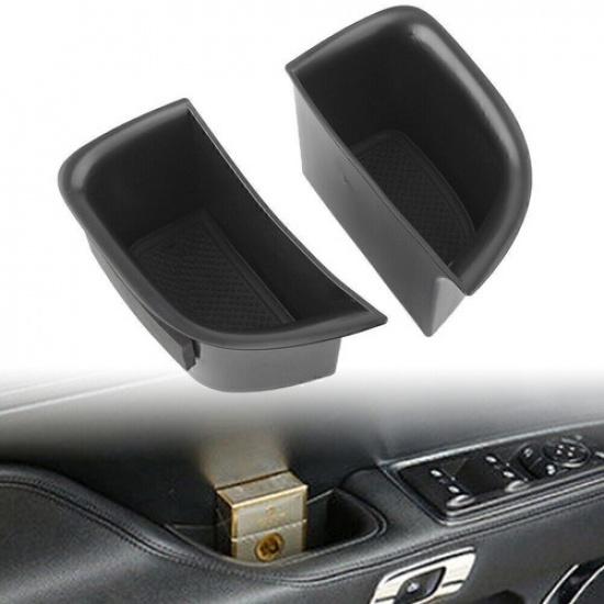 2Pcs Fit Continental 2017-2018 Car Front Door Handle Armrest Storage Box