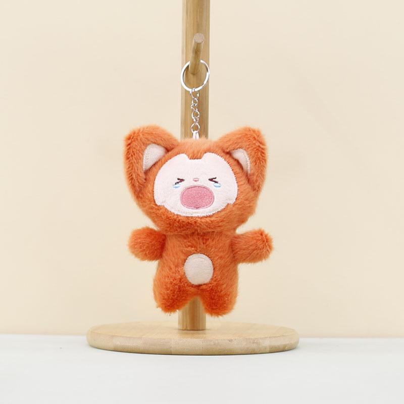 

Fox Plush Adorable Pendant Cute Cartoon Stuffed Toy Perfect Gift For Kids And Bags Big Cry Fox