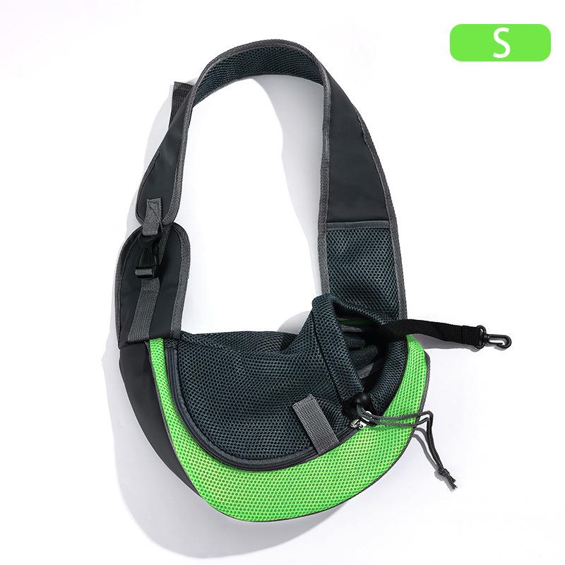Pet Cat Dog Carrier Backpack Travel Tote Shoulder Bags Mesh Sling Carry Pack Pet Carrying Supplies Crossbody Shoulder Bag