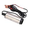 DC 12V Mini Betankungspumpe mit Filter Edelstahl Dieselkraftstoff Förderpumpe 45?50L