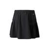 Li Ning Badminton Series Sports Simple Solid Color Quick-Dry Comfortable Skirt Women Skirts Black ASKV010-1