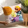 Cute Cartoon H-Happy Tree Friends 4 Linen Cushion Covers For Decorative Sofa Home Pillows Case Car Chair Pillows Cases