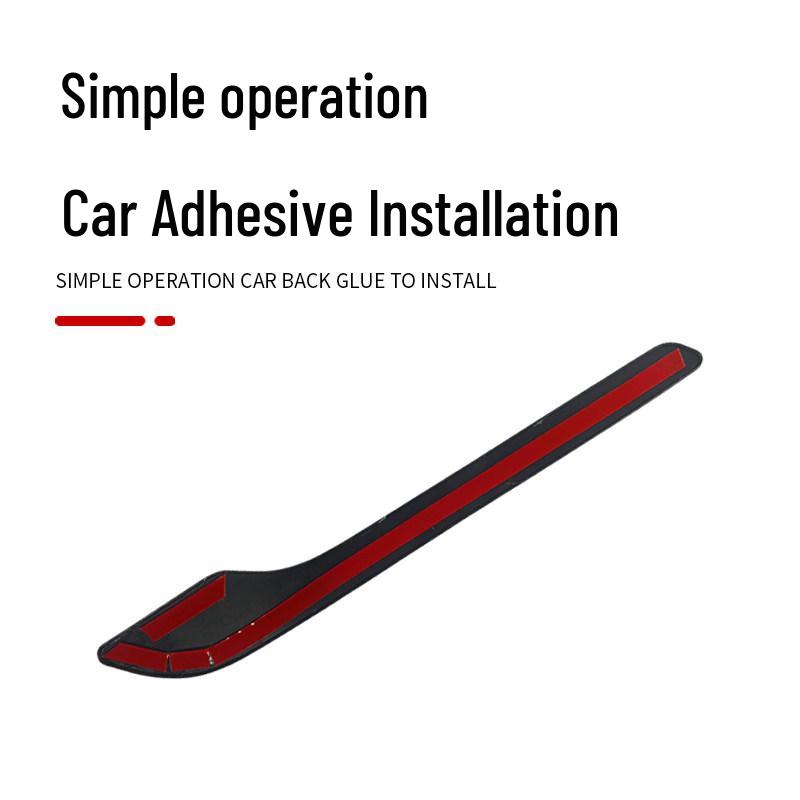 Carbon Fiber Door Handle Stickers for Tesla Model 3/Y: Scratch-Resistant Decorative Accessory
