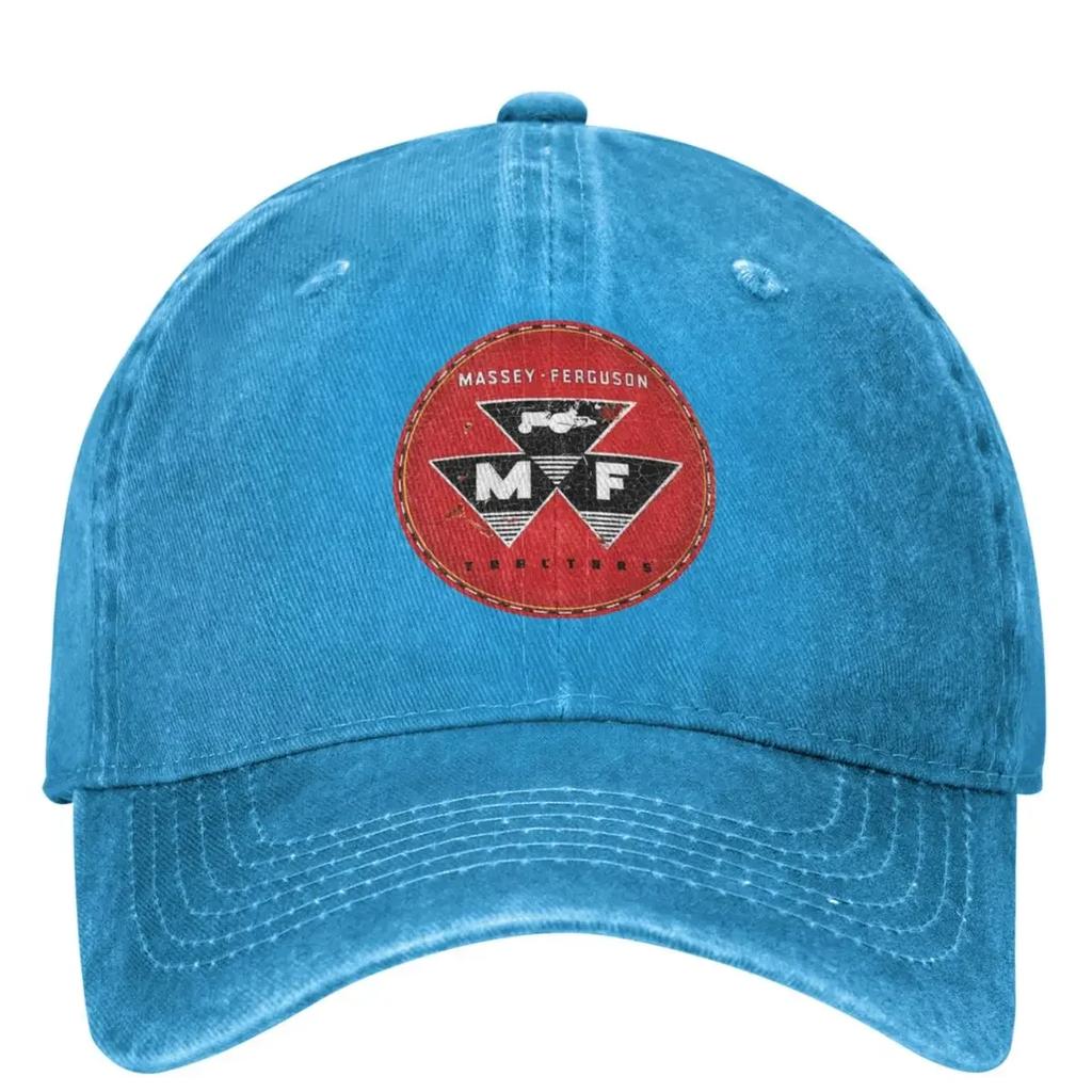 Tractor Agriculture Logo Baseball Cap Massey Ferguson Outdoor Sun Trucker Dad Hat Unisex Unisex Street Style Designer Baseball Caps