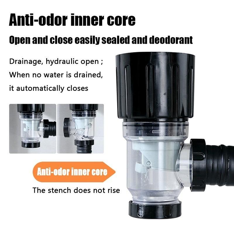 Universal Sink Drain Pipe Set Retractable Deodorant Sewer Drainage Water Hose Bathroom Kitchen Wash Basin Drainer Accessories