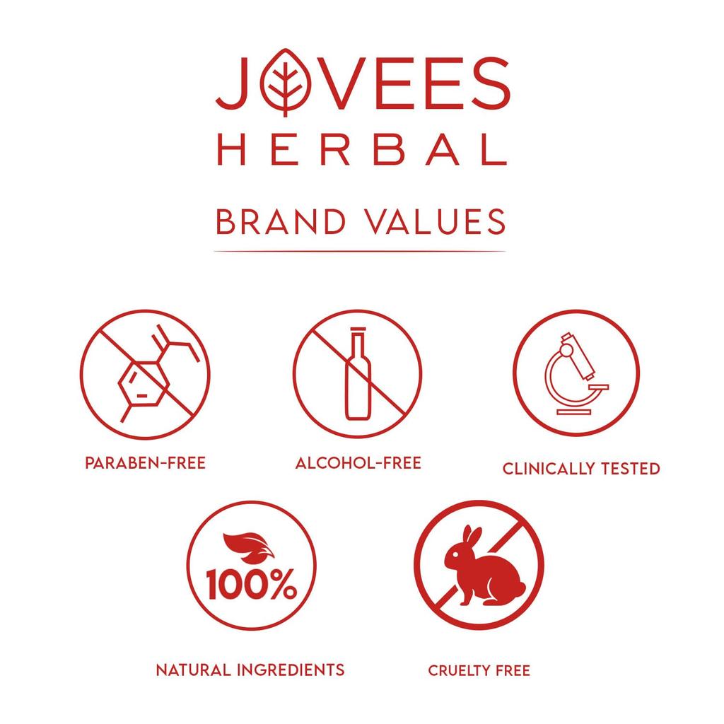 Jovees Herbal De-Tan Face Pack 100gm For Tan Removal, Skin Revitalization, Complexion Brightening And Hydrating Glow | Alcohol Free Paraben Free
