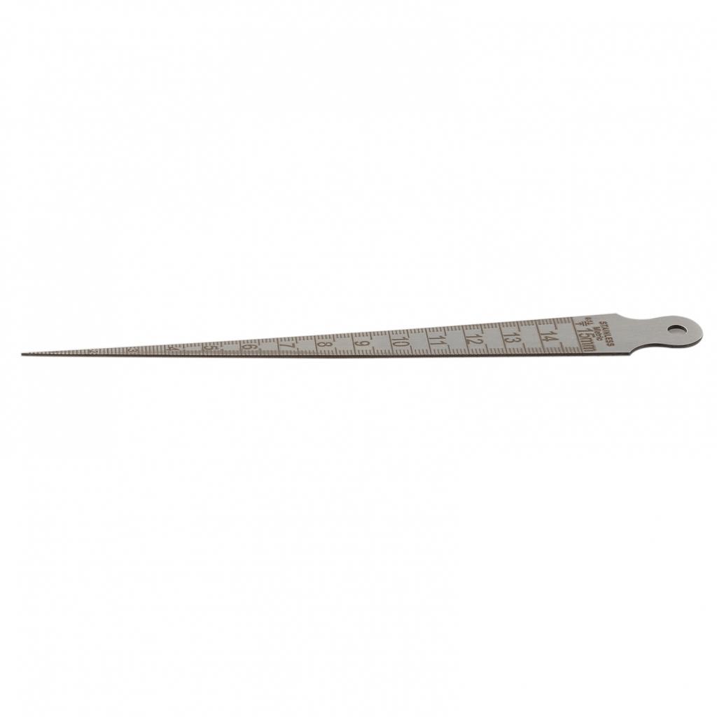 Etched Increments Feeler Gauge Gap Measure Taper Gauge Light Weight