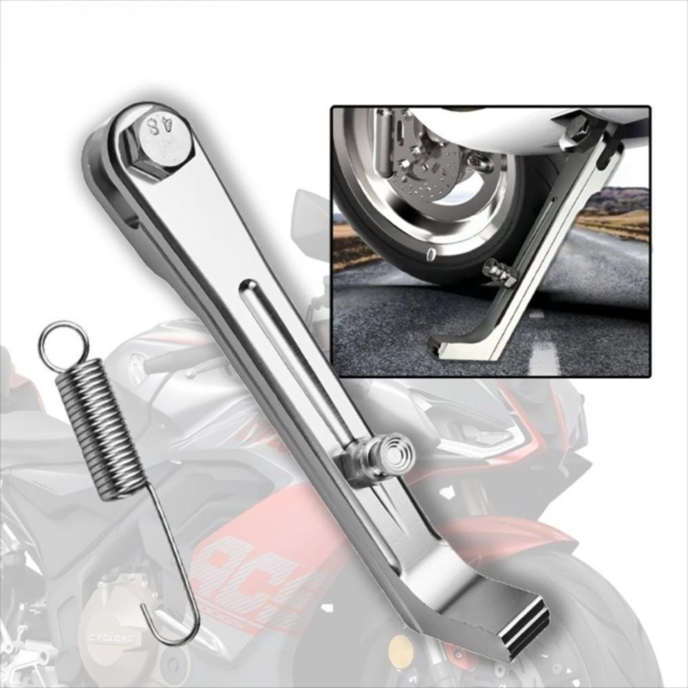 Single-sided Kick Stand Aluminum Alloy Foot Brace Motorcycle Side Stand Motorcycle Modification